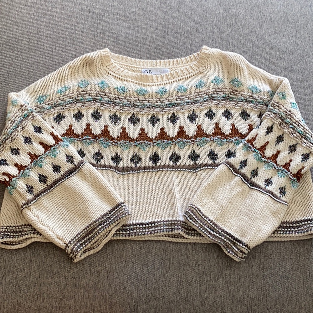 Zara Crop Sweater